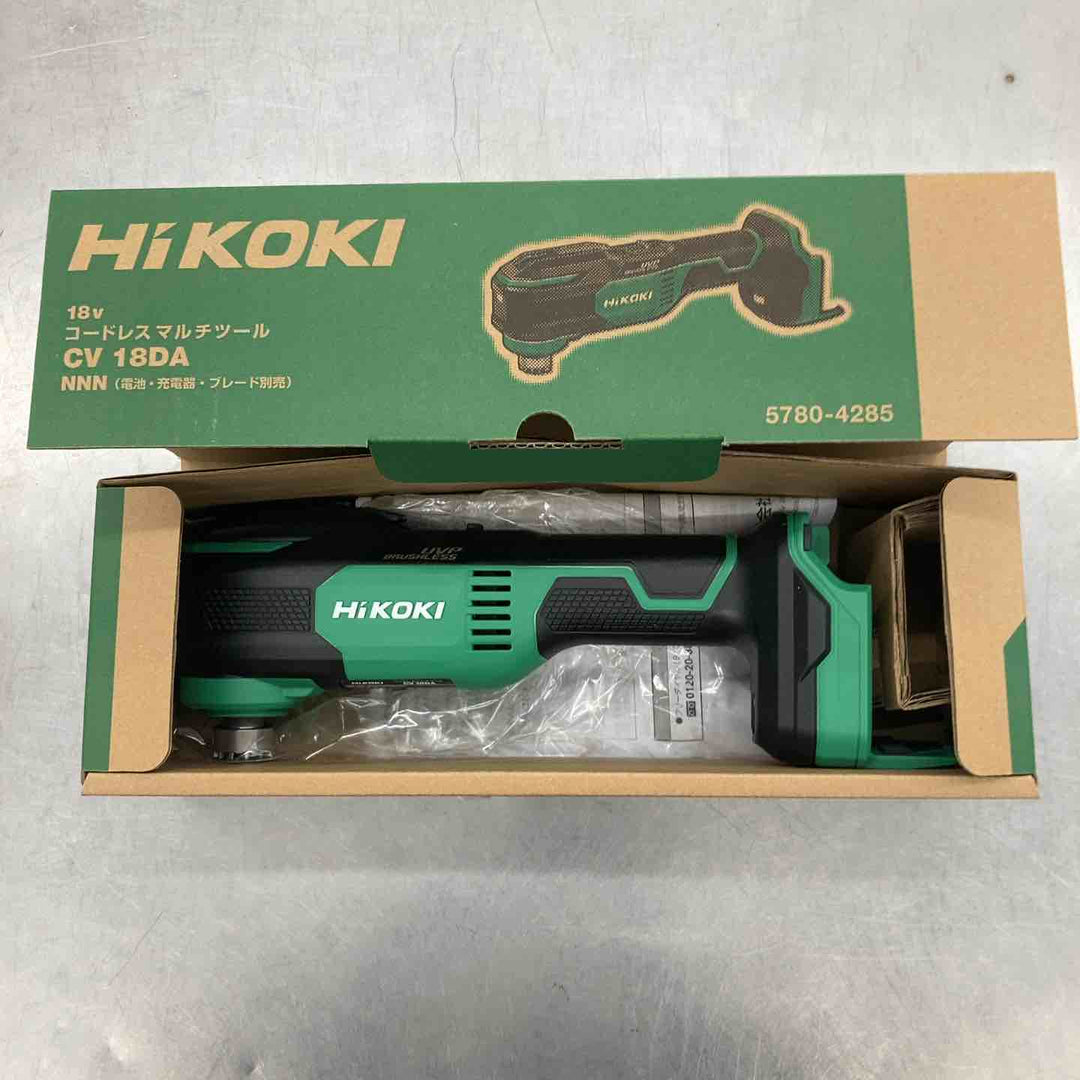◇HiKOKI(ハイコーキ) 18V 充電式 マルチツール CV18DA(NNN) 本体のみ【所沢店】