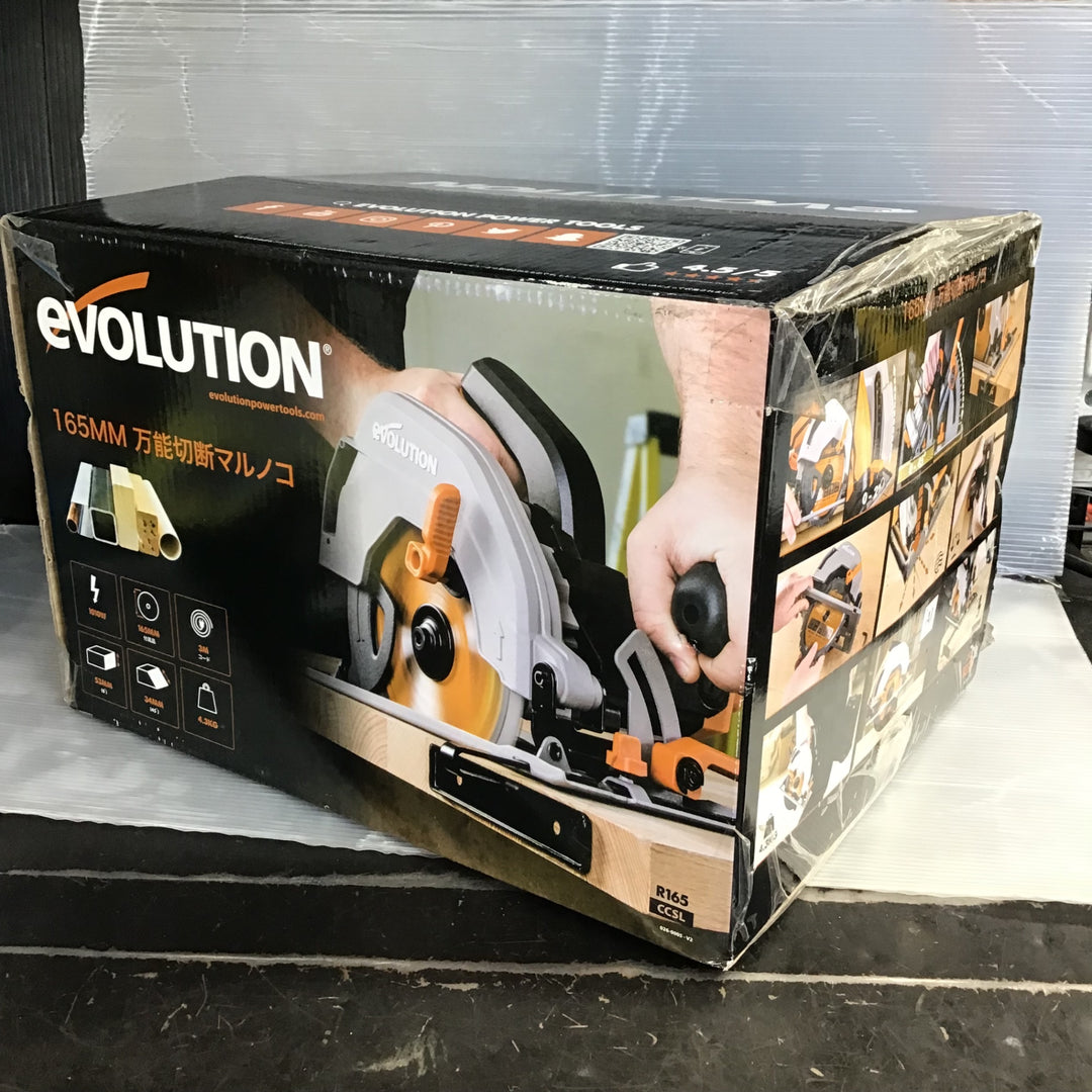 【未使用】 Evolution RAGE(エボリューション レイジ) 万能切断 丸ノコ 165mm R165CCSL【草加店】