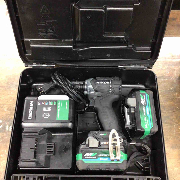 ★ハイコーキ(HIKOKI ※旧:日立工機) コードレスインパクトドライバー WH36DC(2XPSZ)(B)【戸田店】