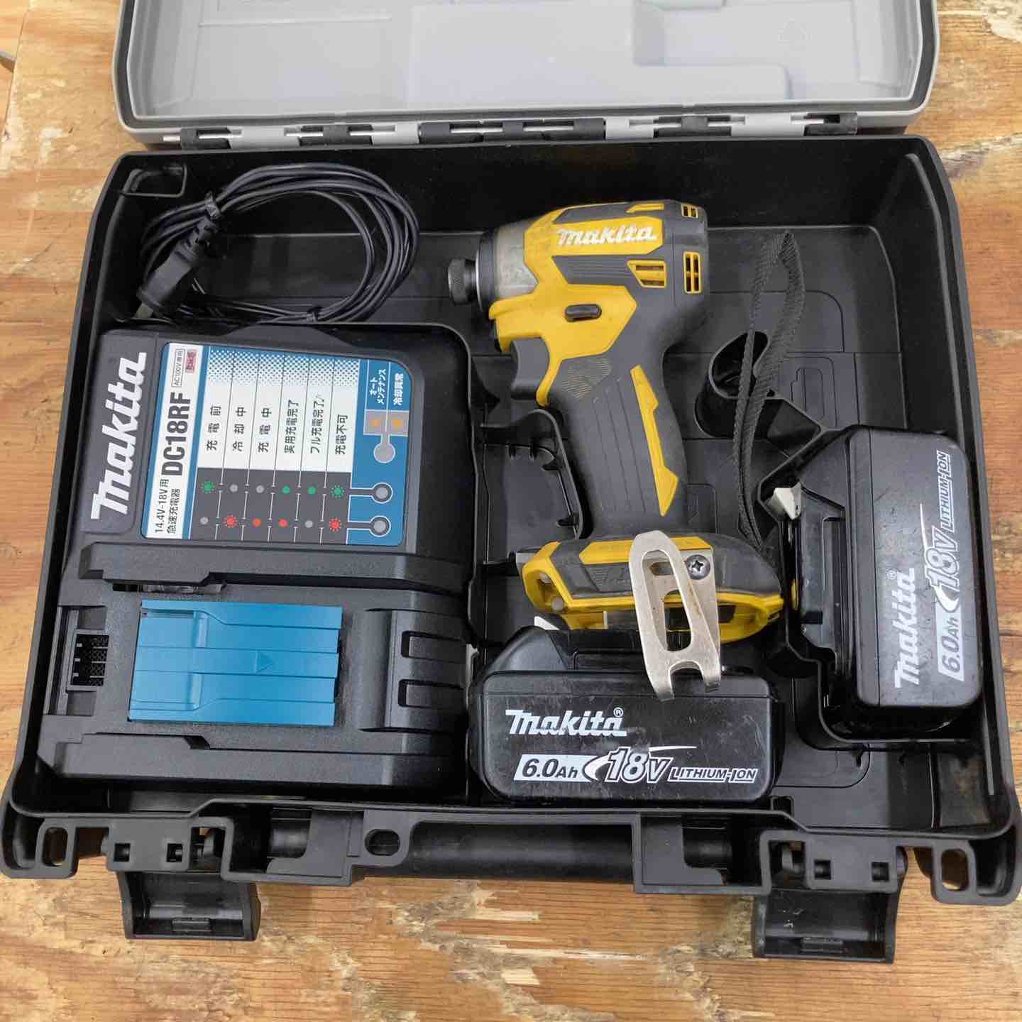 中古品】☆マキタ(makita) コードレスインパクトドライバー TD173DGXFY 