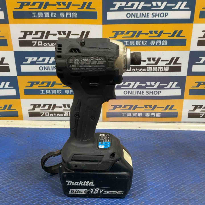 ★マキタ(makita) コードレスインパクトドライバー TD171DRGXB【草加店】