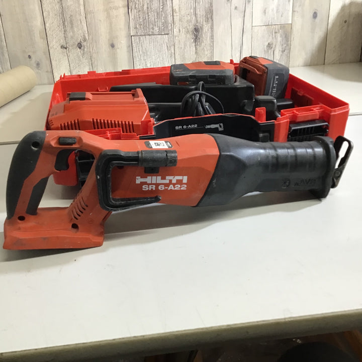 〇ヒルティ(HILTI) コードレスレシプロソー SR 6-A22【戸田店】