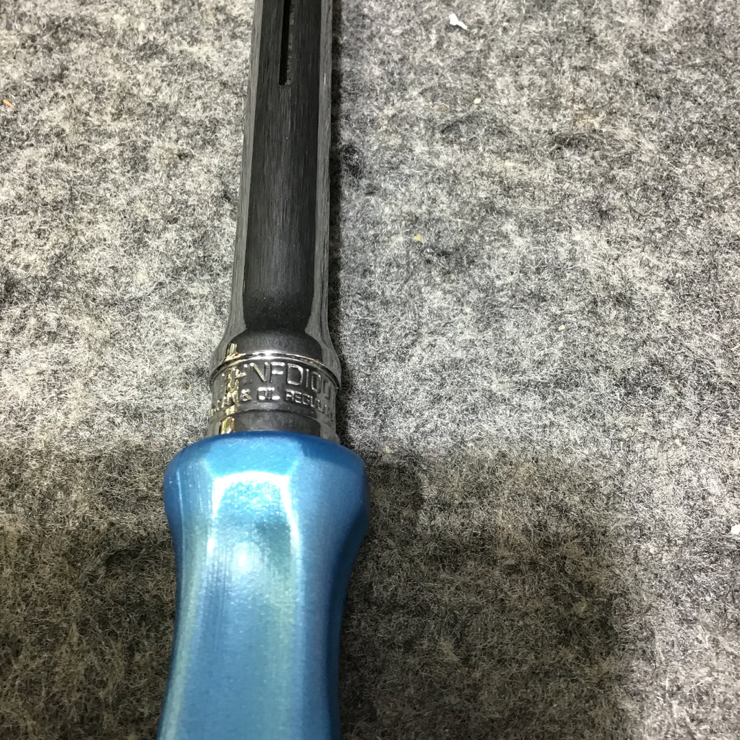 ▼スナップオン/Snap-on 3/8drスイべルヘッドラチェット 差込角:3/8 FHNFD100 旧グリップ パールブルー【桶川店】