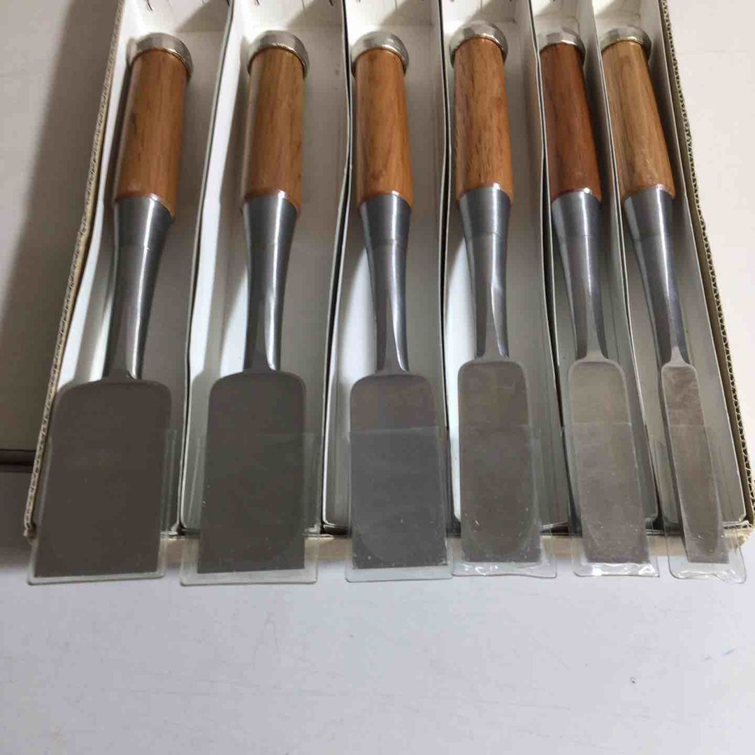 【未使用品】助丸 6本組 厚鑿 ハイス 鑿 鉋 大工道具 【戸田店】