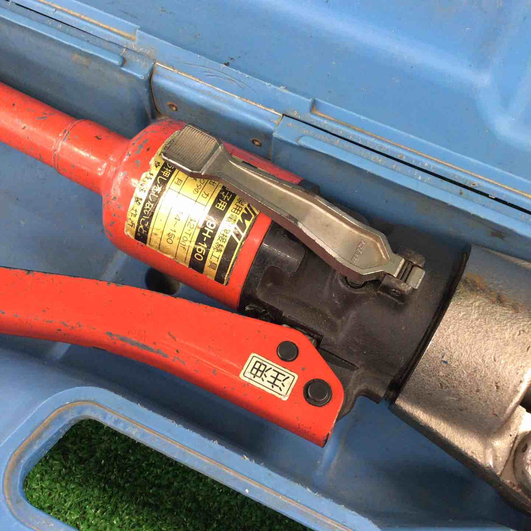 ◇泉精器(IZUMI) 手動油圧式圧着工具 9H-150【川崎店】