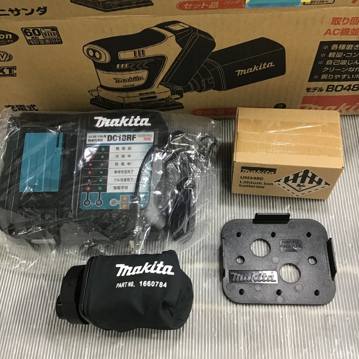 ★マキタ(makita) コードレス防じんミニサンダ BO480DRG【草加店】