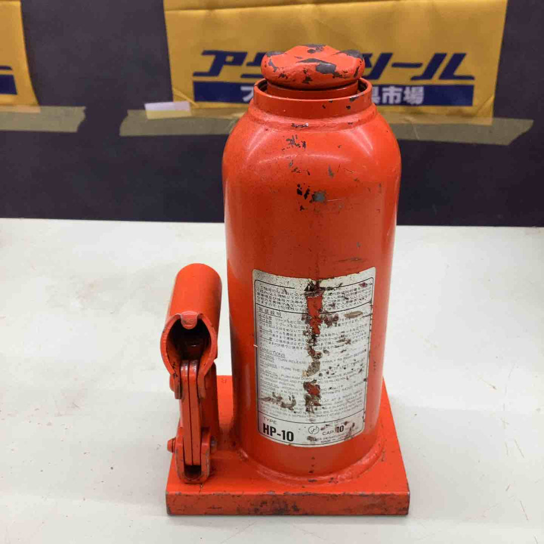 MASADA HP-10 油圧ジャッキ ボトルジャッキ ジャッキ 10t 本体のみ ジャッキハンドル無し 【越谷店】