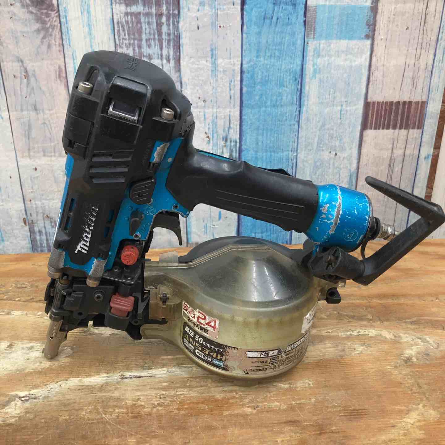 中古品】 マキタ (makita) 高圧エア釘打ち機 AN534HM 【藤沢店 