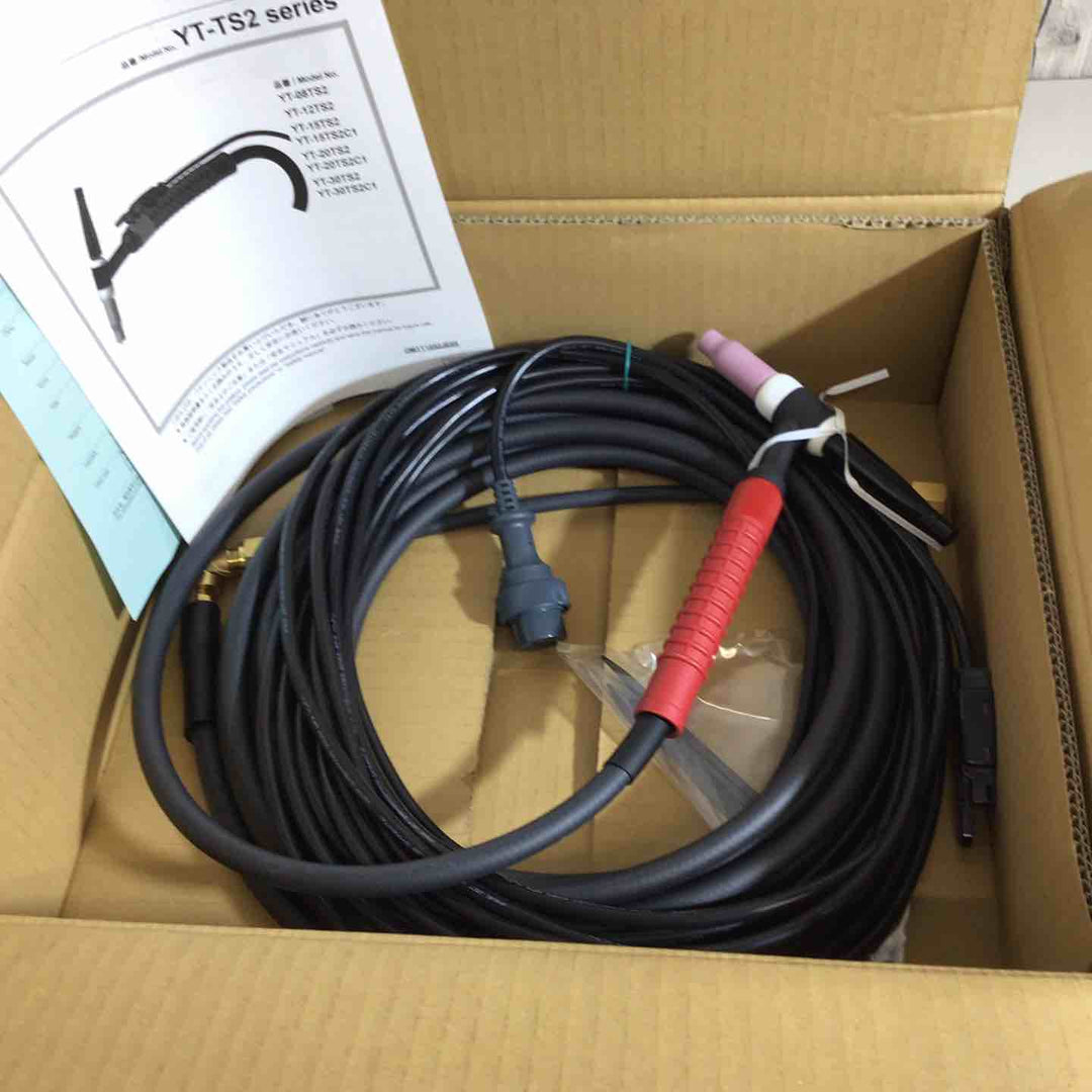 【未使用品】★純正品★Panasonic TIGトーチ YT-15TS2C1 空冷式 150A-8M TIG溶接トーチ パナソニック【戸田店】