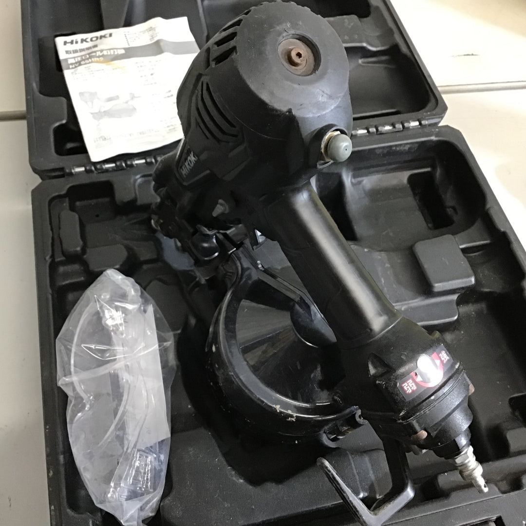 【中古品】HIKOKI 高圧ロール釘打機 NV65HR2【戸田店】