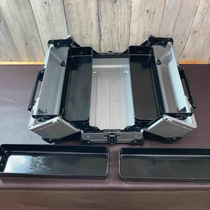 【中古品】KTC 両開きメタルケース EK-10A メタリックシルバー 工具箱【東大和店】