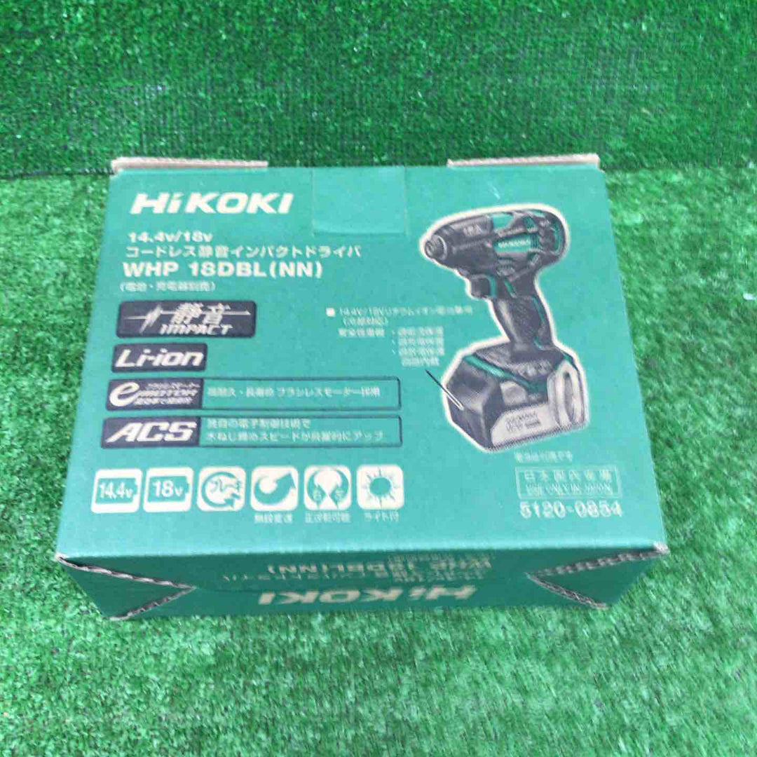 【未使用品】☆ハイコーキ(HIKOKI ※旧:日立工機) コードレスソフトインパクトドライバー WHP18DBL(NN)【桶川店】