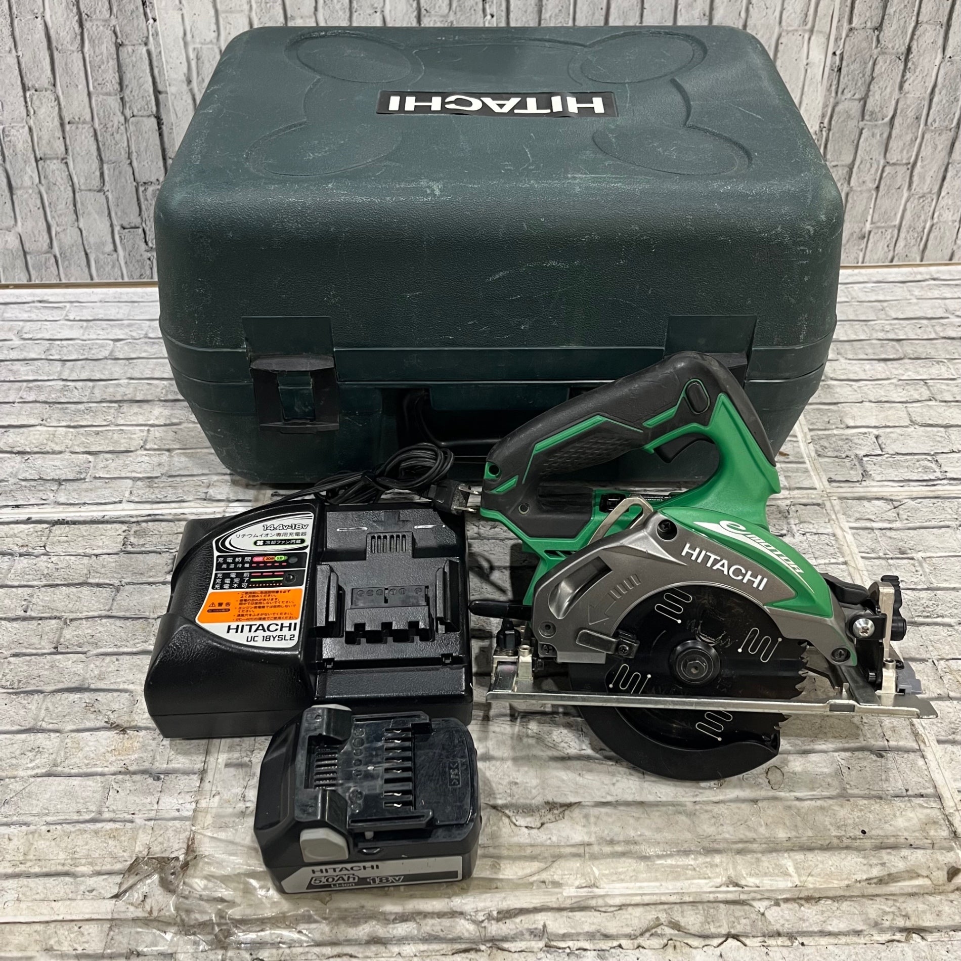 ☆ハイコーキ(HIKOKI ※旧:日立工機) コードレス丸のこ C18DBL(LXPK
