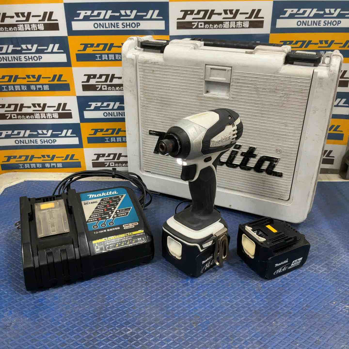 ★マキタ(makita) コードレスインパクトドライバー TD134DX2W【草加店】