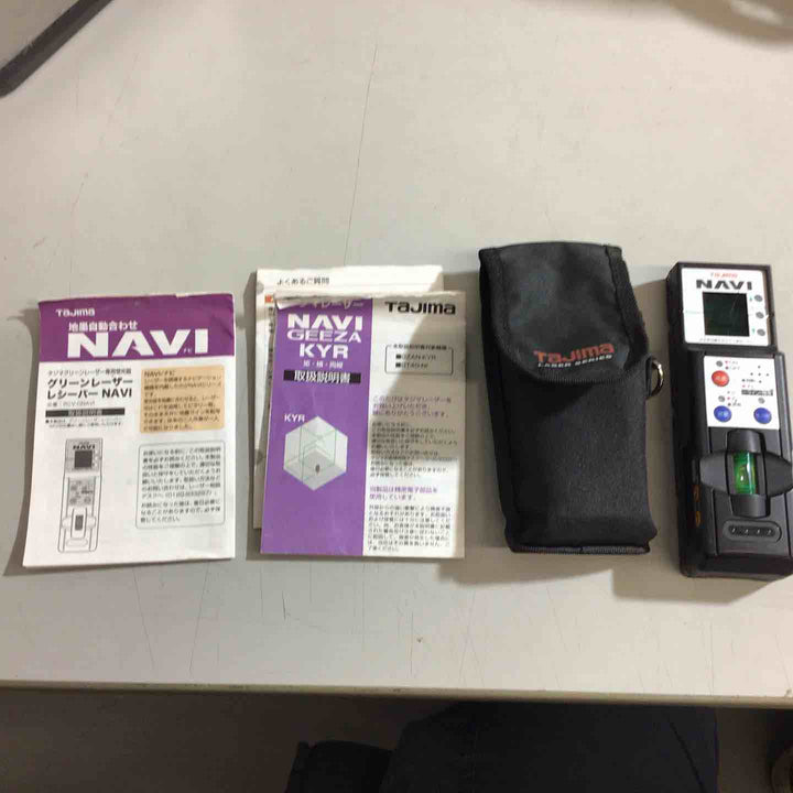 〇タジマ(Tajima) 追尾 グリーンレーザー墨出し器 NAVIGEEZA-KYR 矩・横・両縦 GZAN-KYR【戸田店】