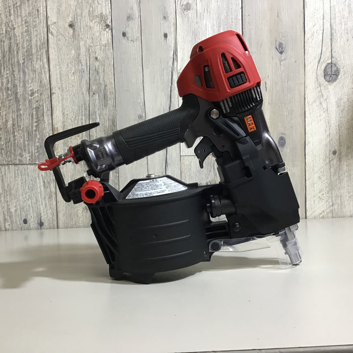【未使用品】★送料無料★マックス MAX 高圧エア釘打ち機 HN-65FW1 アタッチメントV付 メーカー保証書なし【戸田店】