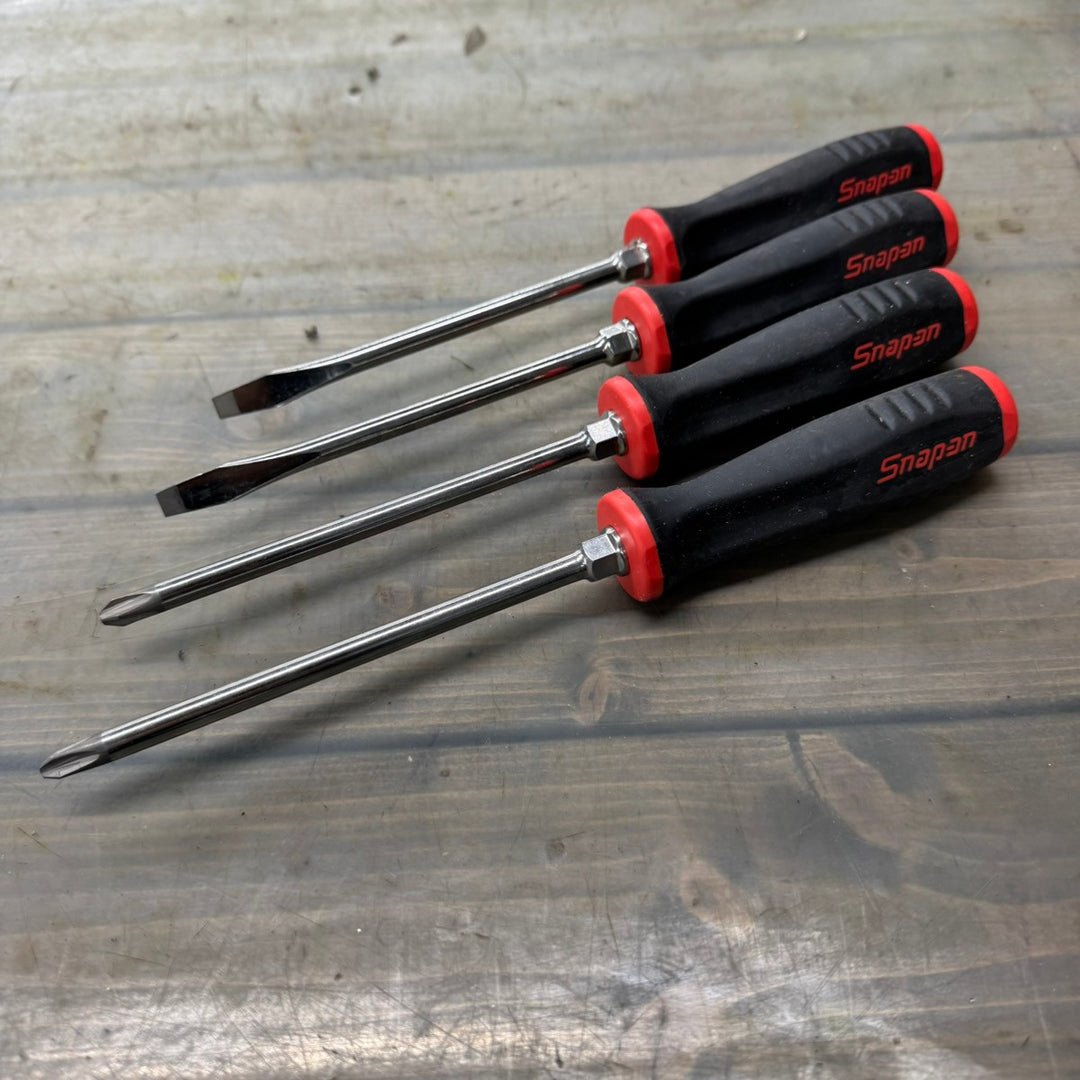 Snap-on スナップオン プラスドライバー SGDP631RA×2本 マイナスドライバー SGD6A×2本【戸田店】