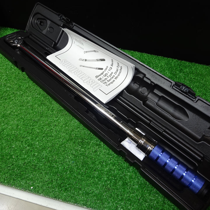 スナップオン/Snap-on 1/2sqトルクレンチ QE3RN350MB 限定カラー ブルー 70-350N・m【岩槻店】