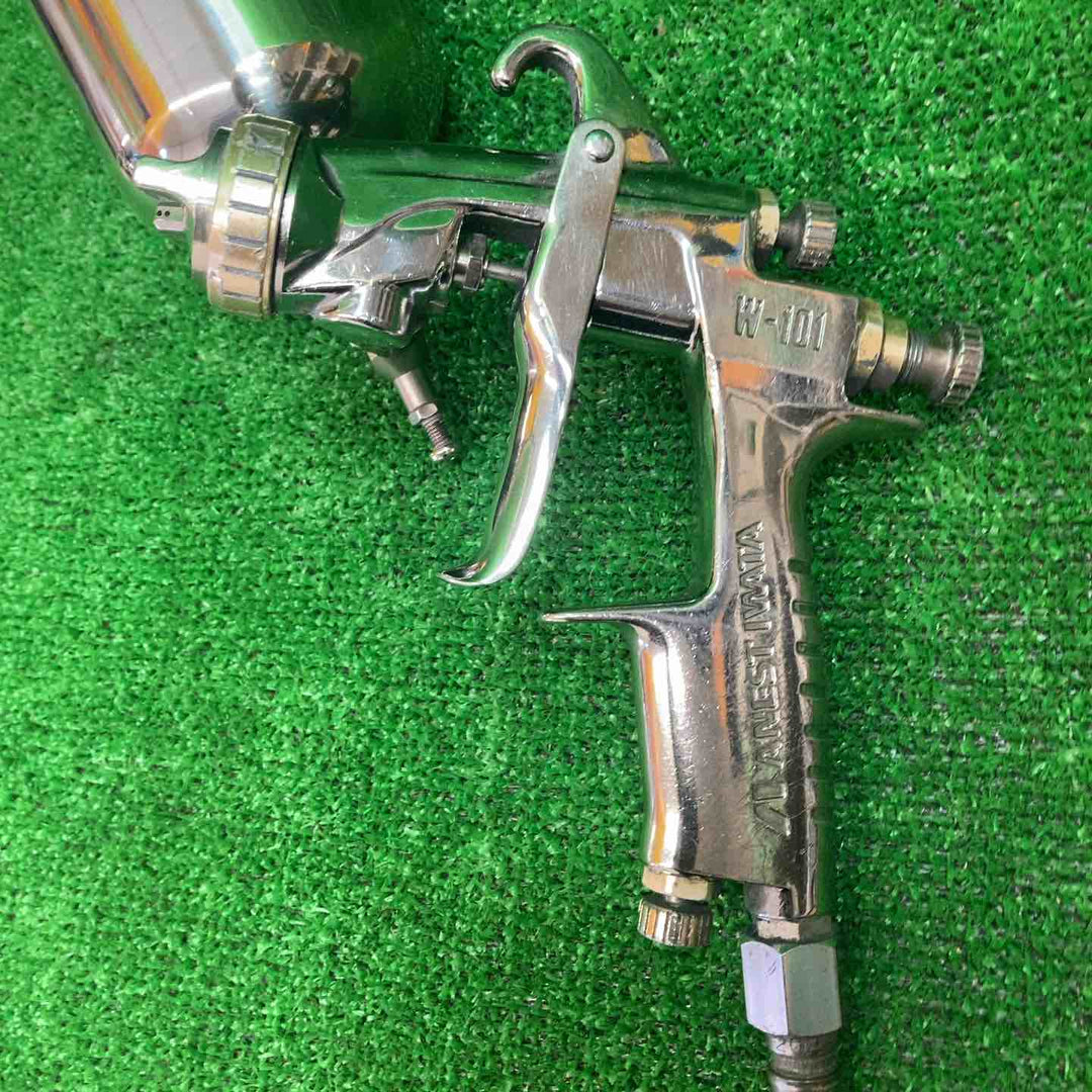 ▼アネスト岩田 スプレーガンW-101 カップ付き 工具その他【川越店】