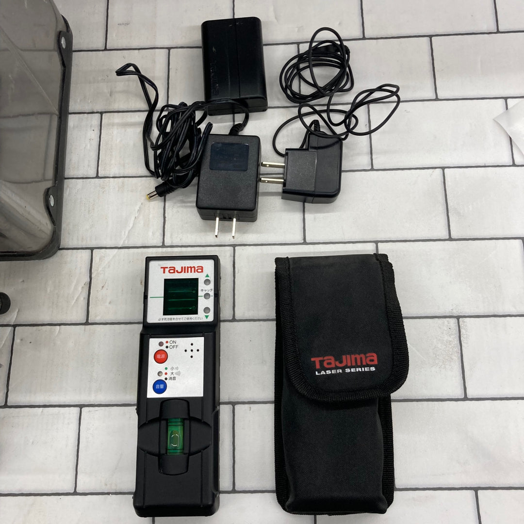 〇タジマ(Tajima) ナビゼロブルーレーザー墨出し器 電子整準(センサー) 矩十字・横全周 ZEROBLS-KJC【所沢店】