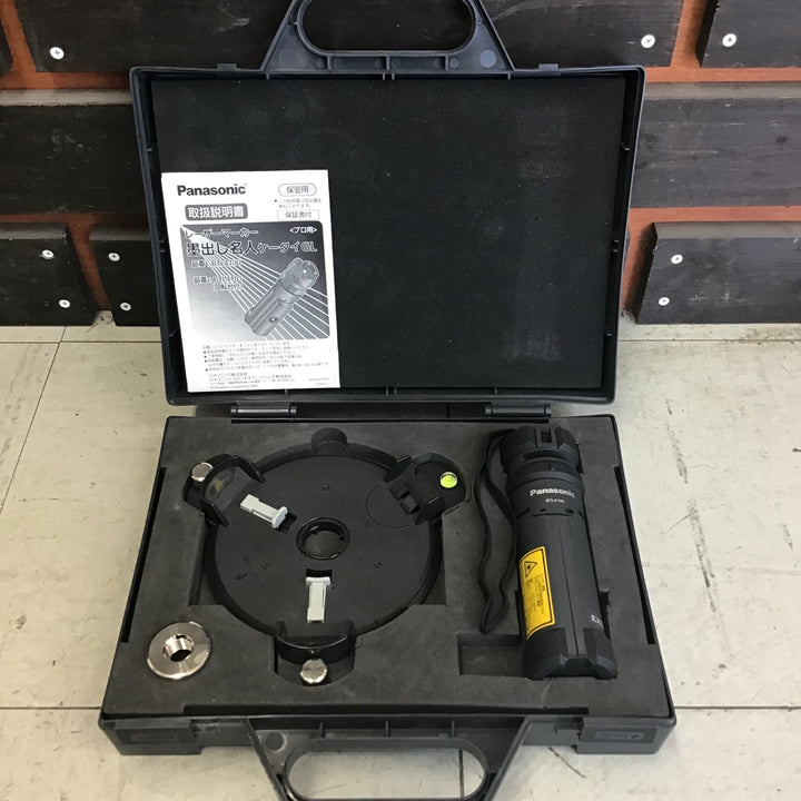 【現状品 / 中古美品】 パナソニック/Panasonic レーザー墨出し器 回転台付 グリーンレーザー BTL4101 【鴻巣店】
