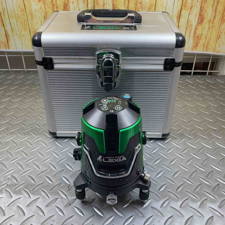 シンワ測定株式会社 レーザー墨出し器 モデル:レーザーロボ LEXIA 51 グリーン(受光器無し) 【川崎店】
