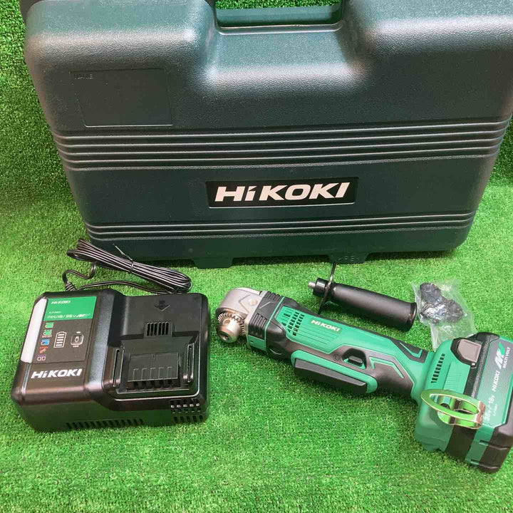 HiKOKI(ハイコーキ) 18V 充電式 コーナードリル アングルドリル 蓄電池・充電器・ケース付 DN18DSL(LXPKZ)【川越店】
