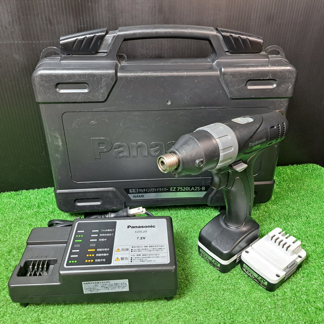 パナソニック/Panasonic 7.2V コードレスマルチドリルドライバ EZ7520LA2S-B【岩槻店】