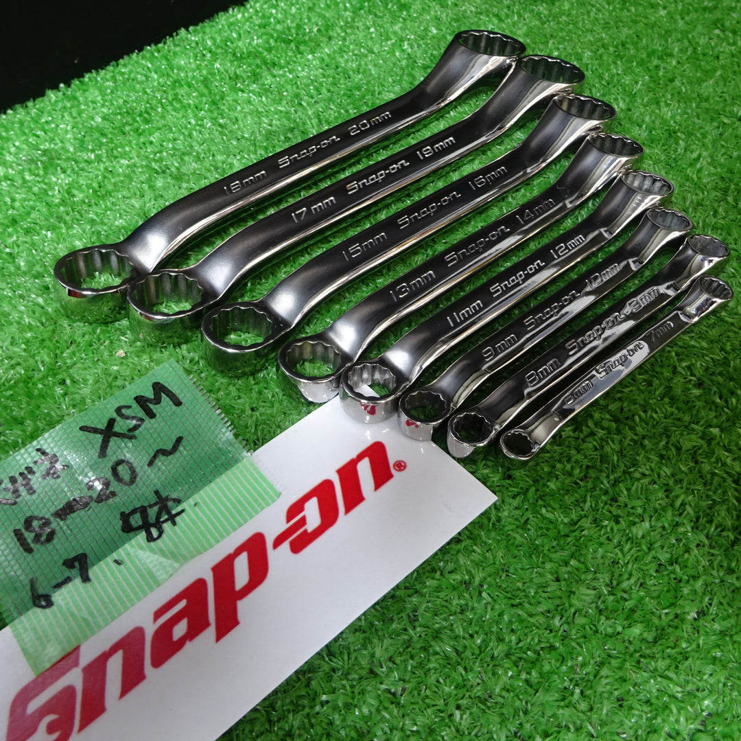 スナップオン/Snap-on オフセットメガネセット XSM608A XSMシリーズ 8本 6-7mm~18-20mm【岩槻店】