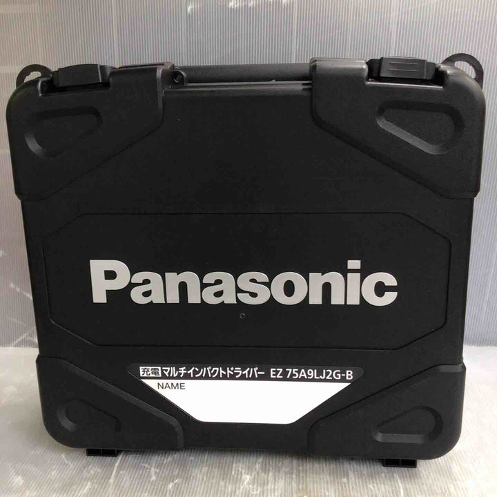 ★パナソニック(Panasonic) コードレスマルチインパクトドライバー EZ75A9LJ2G-B【草加店】