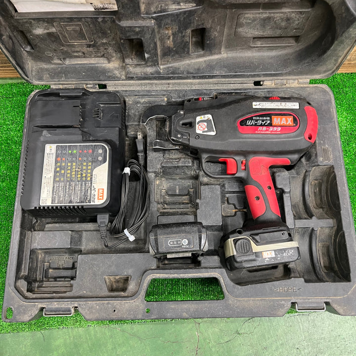 ※※備考欄要確認※※★マックス(MAX) 鉄筋結束機 リバータイア RB-399-B2C 現状品【桶川店】