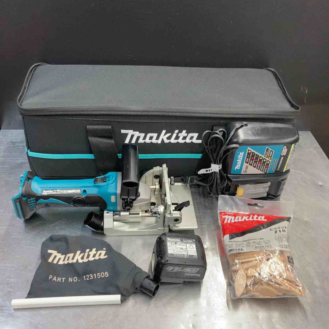 【中古品】 マキタ(makita) 14.4V コードレスジョイントカッター PJ140DRF PJ140DRG フルセット品 【東大和店】