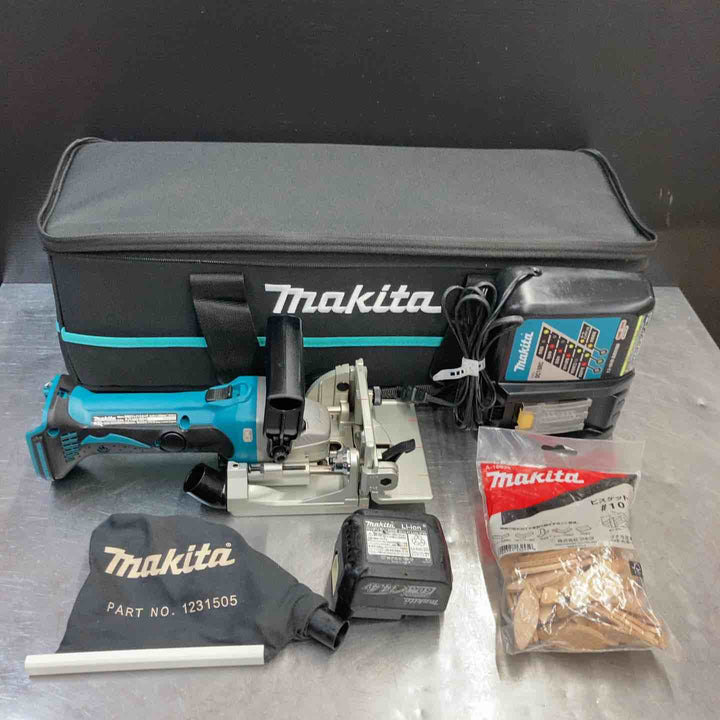 【中古品】 マキタ(makita) 14.4V コードレスジョイントカッター PJ140DRF PJ140DRG フルセット品 【東大和店】