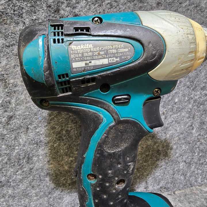 【中古品・バッテリ充電器付き!】マキタ(makita) コードレスインパクトドライバー TD131DZ ※使用感あり※【桶川店】