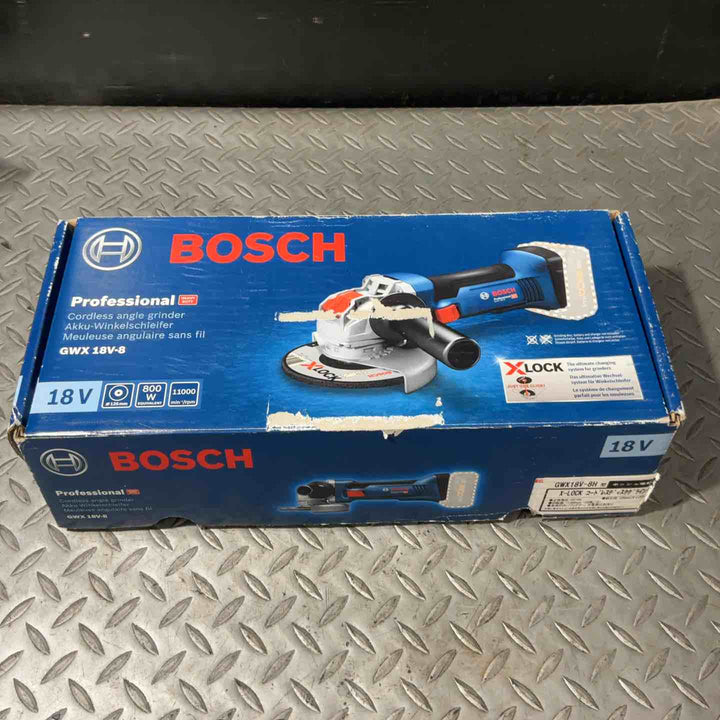 ◇ボッシュ(BOSCH) 18V コードレスディスクグラインダー X-LOCK (本体のみ) GWX18V-8H【草加店】