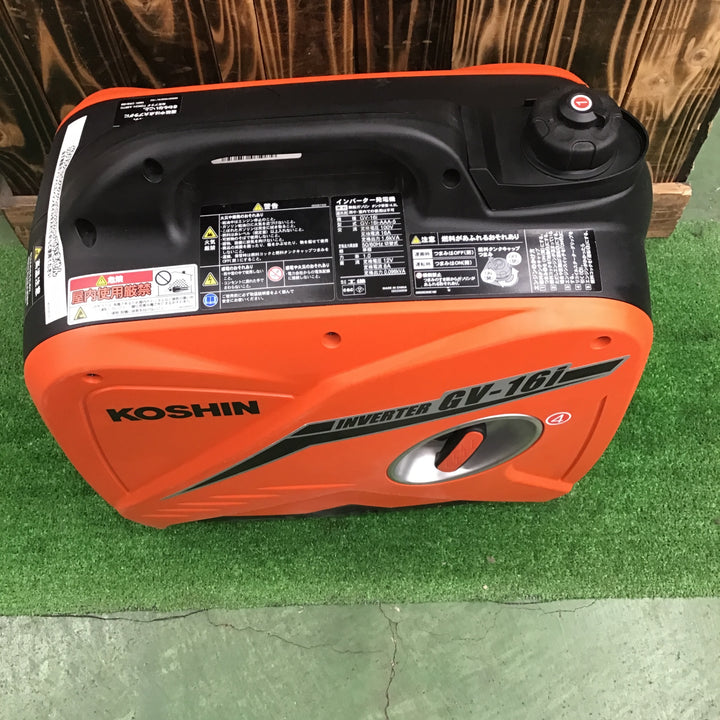 【美品・発送可!】工進(KOSHIN) インバーター発電機 GV-16i【桶川店】