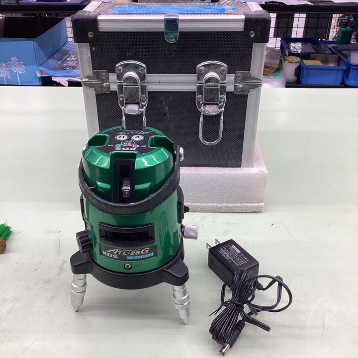 〇ムラテックKDS グリーンレーザー墨出し器 ATL-25G スーパーレイ【越谷店】