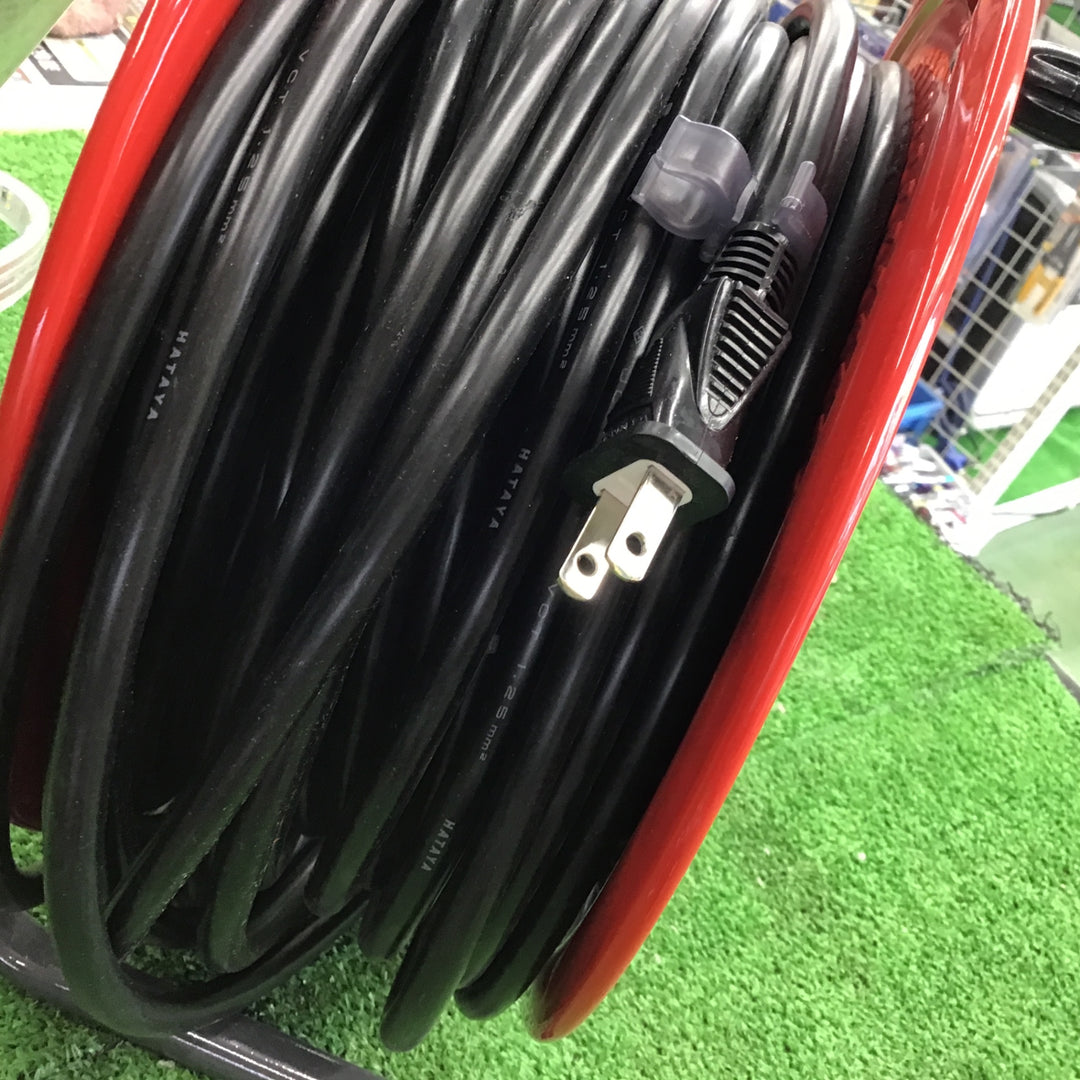 ハタヤ 屋内用100V型コードリール サンデーリール 温度センサー付 30m【桶川店】