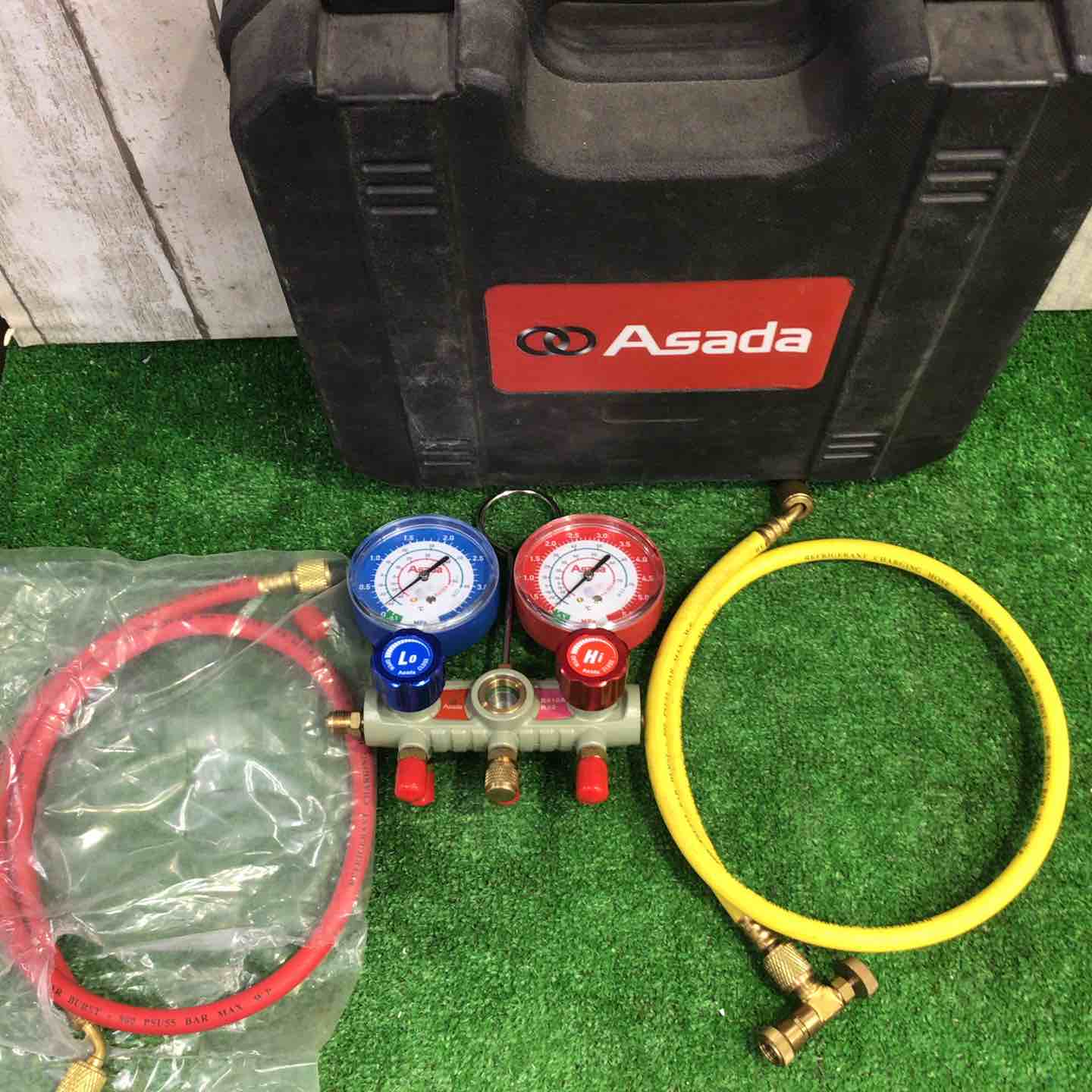アサダ ASADAゲージマニホールド R410A/R32 AFキット【町田店 