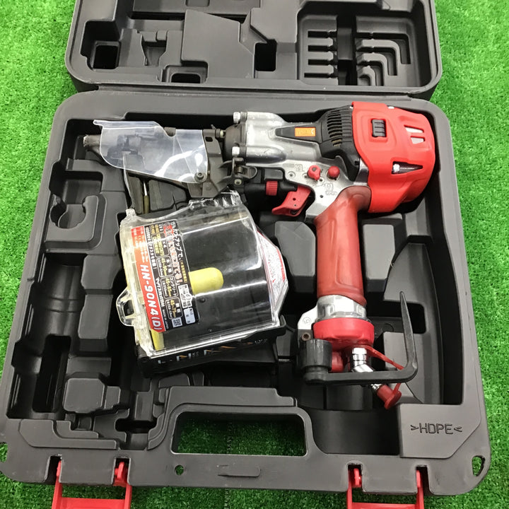 動作良好!★マックス(MAX) 高圧エア釘打ち機 HN-90N4(D)【桶川店】
