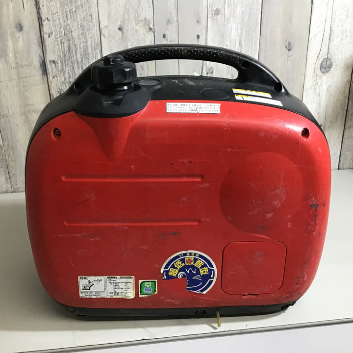 【中古品】★送料無料★ 新ダイワ Shindaiwa インバーター発電機 iEG1600M【戸田店】