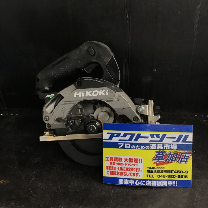 ★ハイコーキ(HIKOKI ※旧:日立工機) コードレス丸のこ C3605DA(SK)(NNB)【草加店】