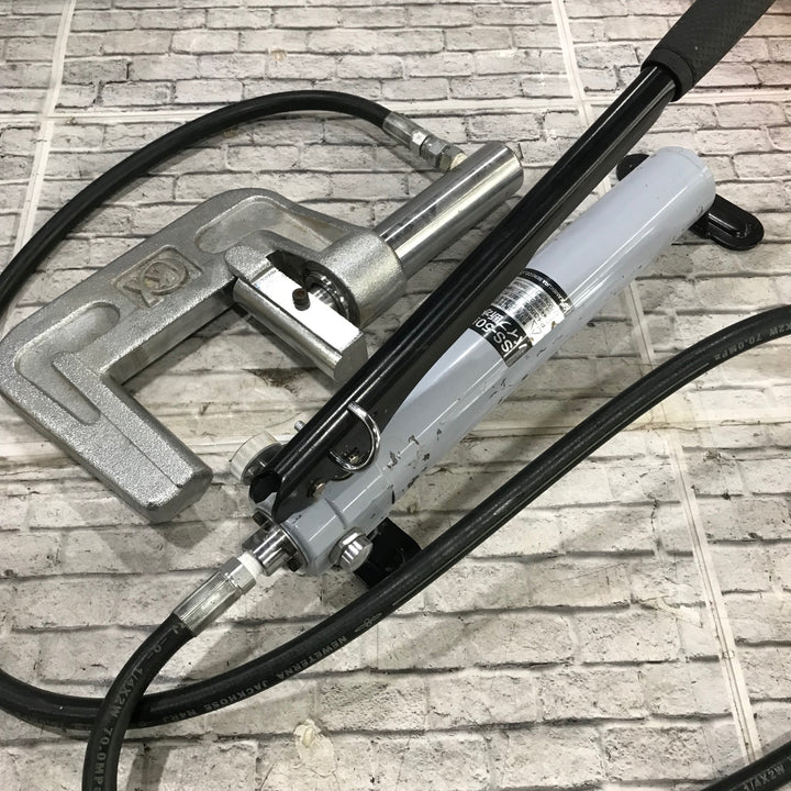 ★亀倉精機 手動油圧式パイプ断水機 SS-50【川口店】