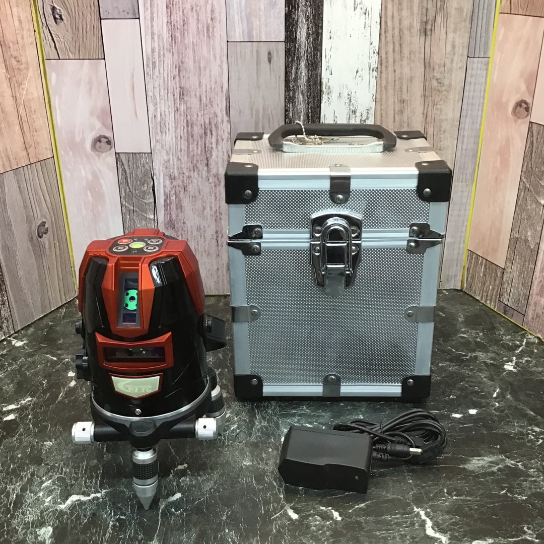 ○レーザーテクノ グリーンレーザー墨出し器 縦・横 LST-BG3【八潮店】