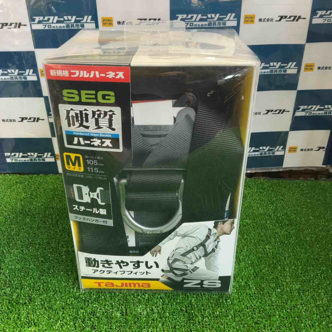 □タジマ(Tajima) ハーネスZS 黒 Mサイズ AZSM-BK【草加店】