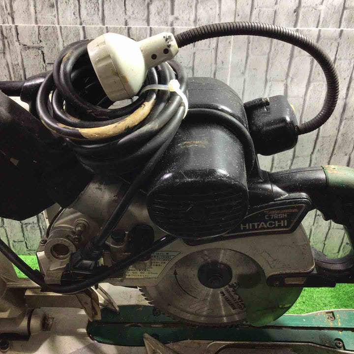 ☆ハイコーキ(HIKOKI ※旧:日立工機) 卓上スライド丸のこ C7RSH【川口店】