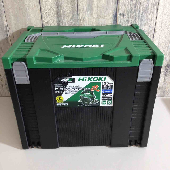 【未使用品】★純正バッテリー2個&充電器付き★ハイコーキ(HIKOKI ※旧:日立工機) コードレス丸のこ C3605DB(SK)(2XPS)【戸田店】