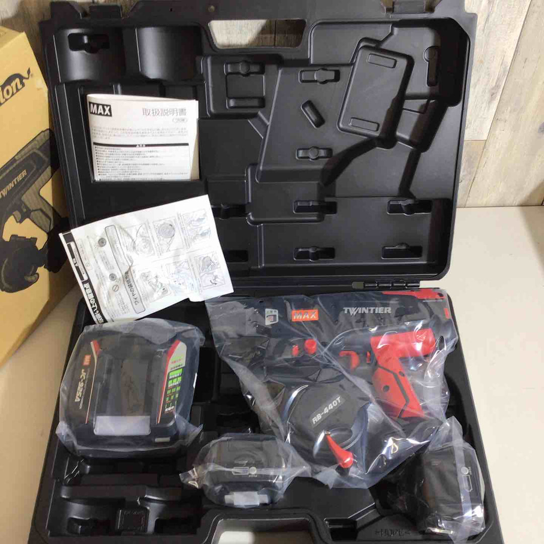 ★マックス(MAX) 鉄筋結束機 ツインタイア RB-440T-B2C/1450A【戸田店】