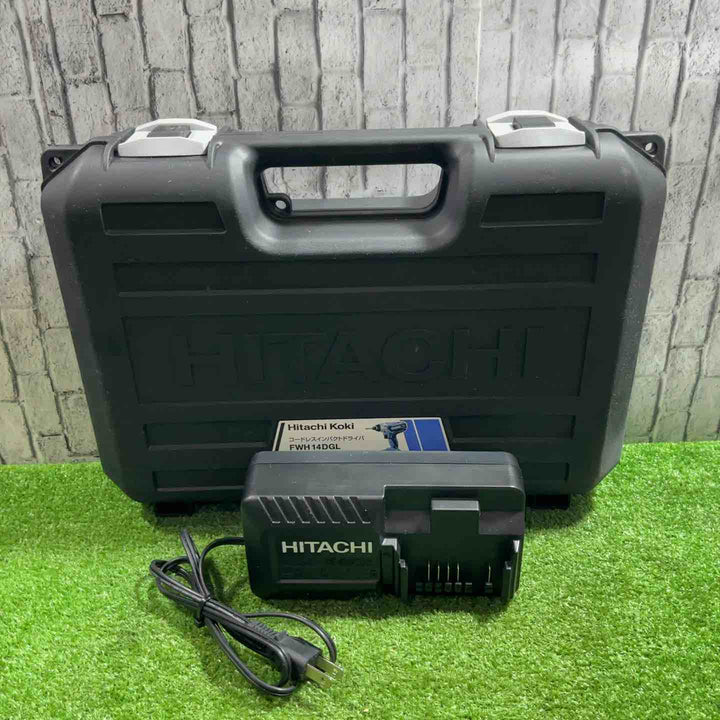 ◇ハイコーキ(HIKOKI ※旧:日立工機) コードレスインパクトドライバ FWH14DGL(2LEGK)【川口店】