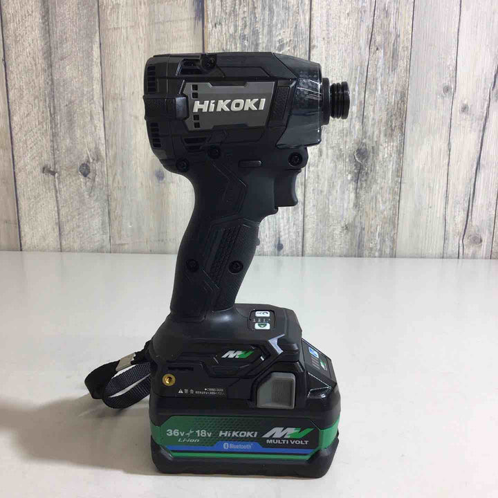 【未使用品】★ハイコーキ HIKOKI 36V コードレスインパクトドライバ ストロングブラック WH36DD(2XHBSZ)【戸田店】
